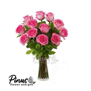 Home Bunga Meja - 11 Roses Beauty
