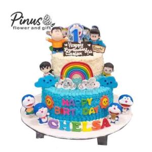 Kue Tart Surabaya - Doraemon Happines