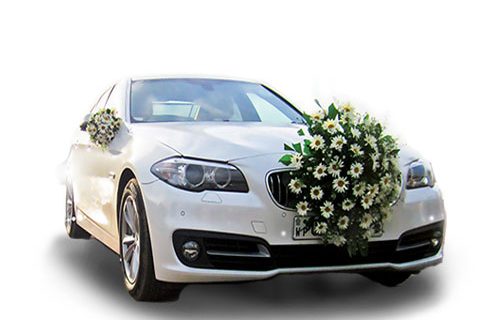 bunga mobil pengantin wedding