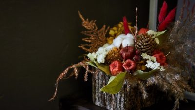 Buket Bunga dengan Berbagai Macam Bunga