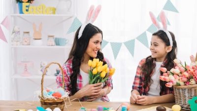 Momen merayakan paskah