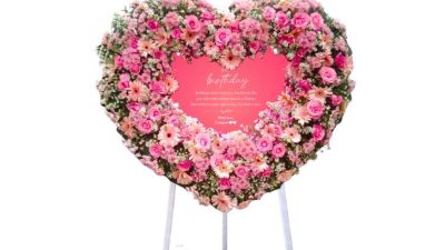 contoh papan bunga untuk ultah