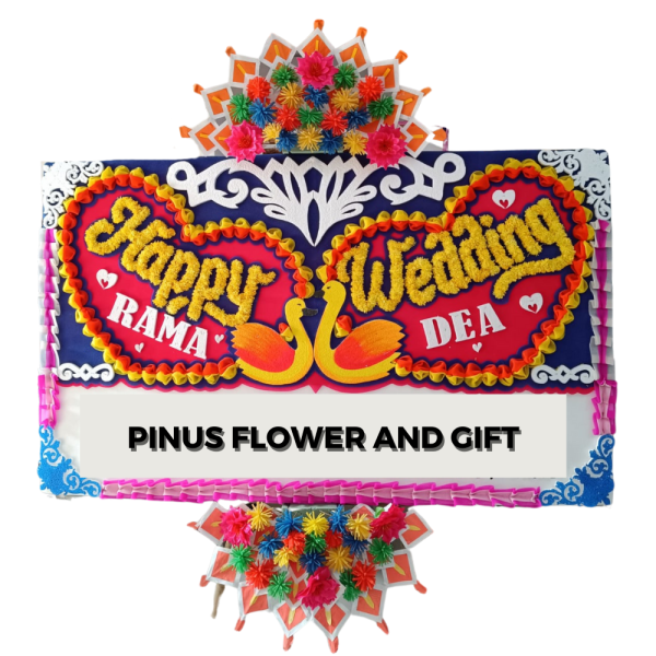 jual bunga papan makassar