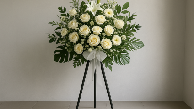 Standing flower untuk acara