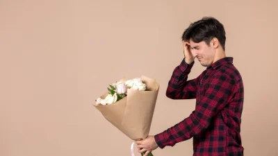 Buket bunga untuk minta maaf