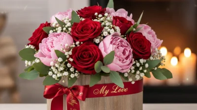 Kado bunga untuk Valentine