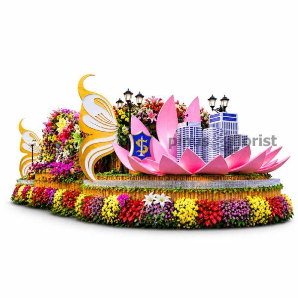 bunga mobil vaganza surabaya