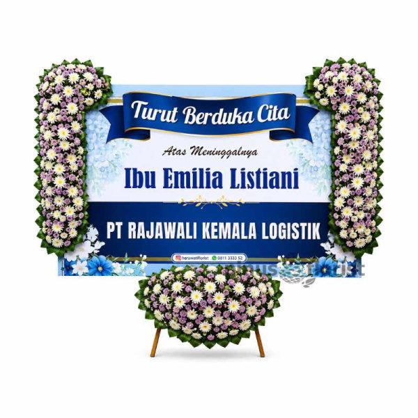bunga papan surabaya